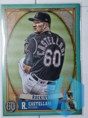 Ryan Castellani 2021 Topps Gypsy Queen Rookie Turquoise 059/199